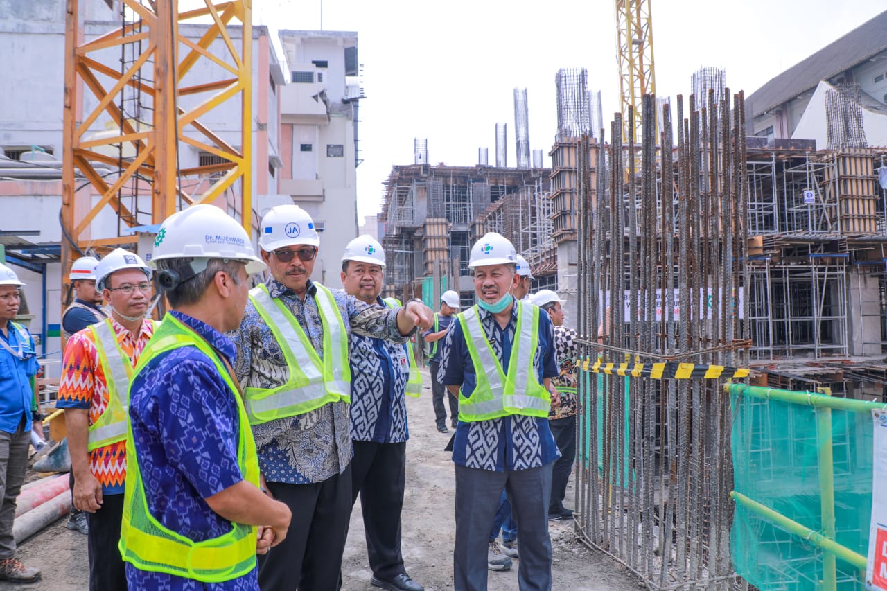Pembangunan Gedung Critical Center di RSUD Dr Moewardi Dilengkapi Helipad