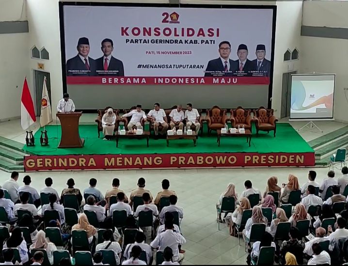 Partai Gerindra Targetkan Prabowo-gibran Menang Satu Putaran
