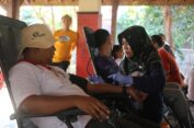 Kolaborasi HUT Korpri dan Dharma Wanita Persatuan Sumbang Puluhan Kantong Darah
