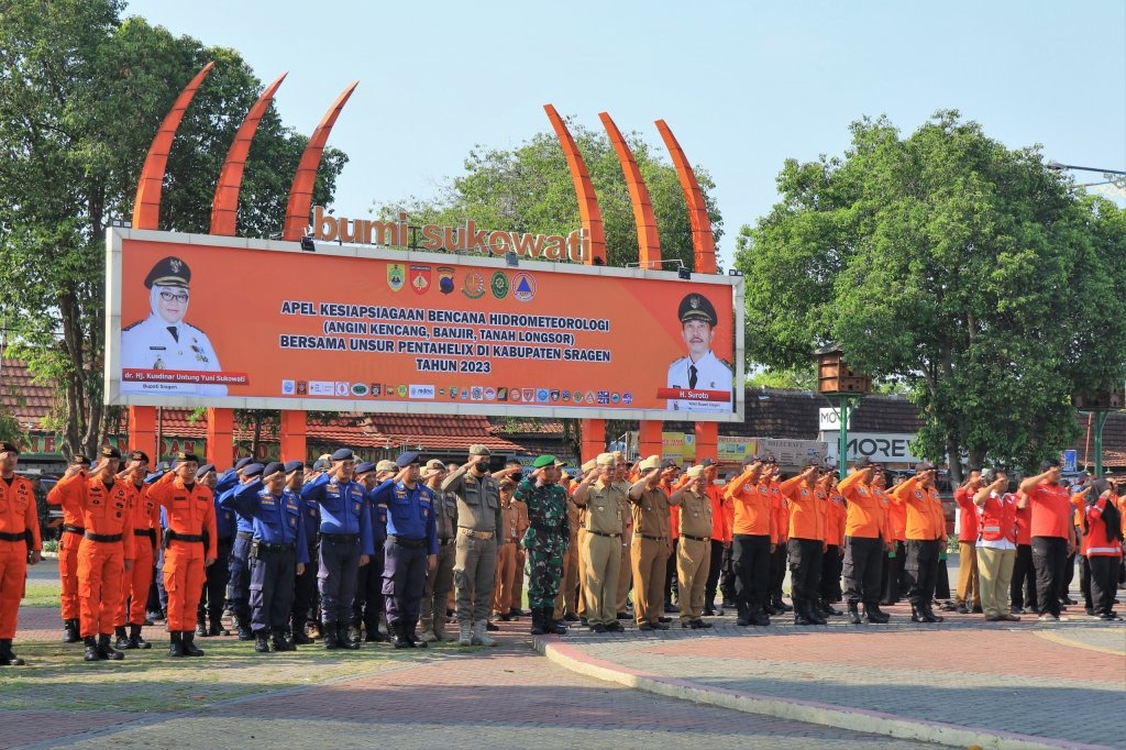 Peralihan Musim Hujan, Wabup Sragen Minta Masyarakat Waspada Bencana