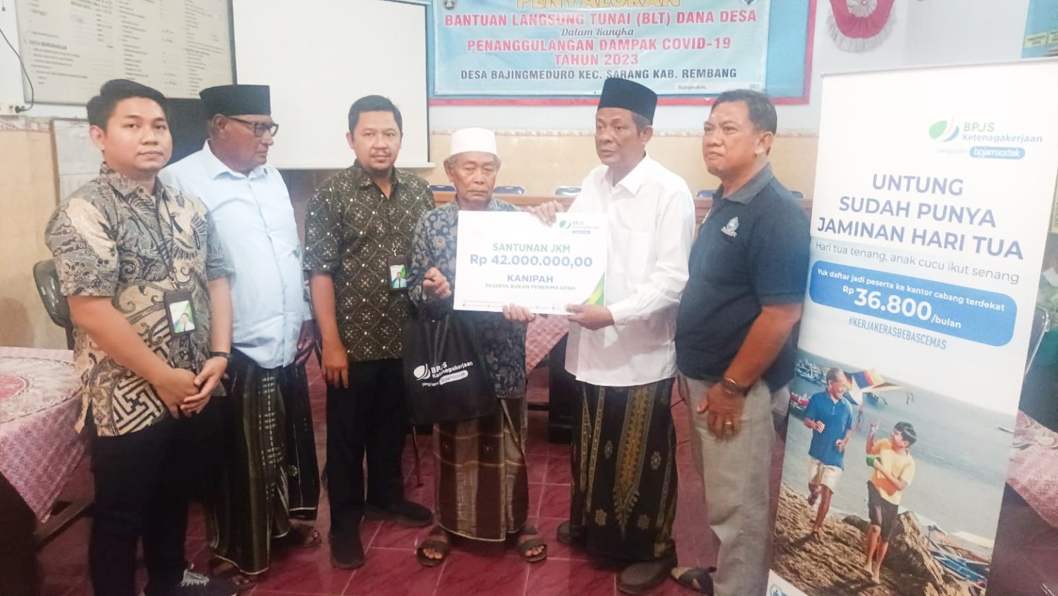 Hingga Awal Desember 2023, BPJS Ketenagakerjaan Rembang Salurkan Klaim Asuransi Rp 95 miliar Lebih