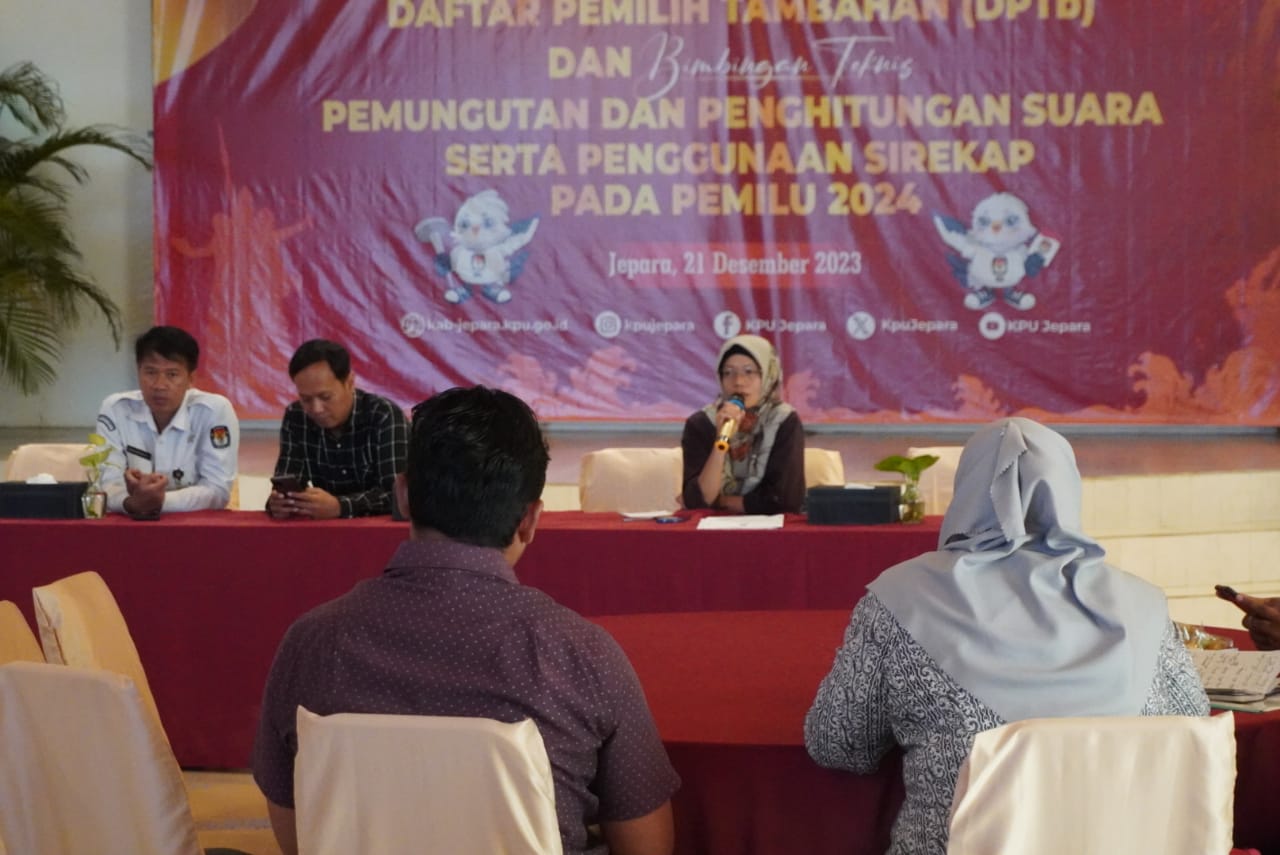 KPU Jepara Gelar Sosialisasi DPTb Pemilu Tahun 2024
