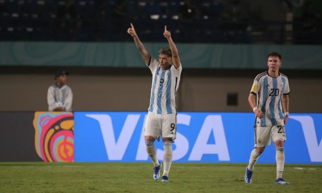 Agustin Ruberto Top Scorer Piala Dunia U-17 2023, Cetak Hattrick ke Gawang Jerman