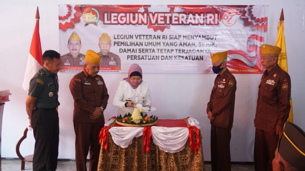 HUT ke-67 LVRI, Pj Bupati: Pertahankan Semangat Juang di Usia Lanjut