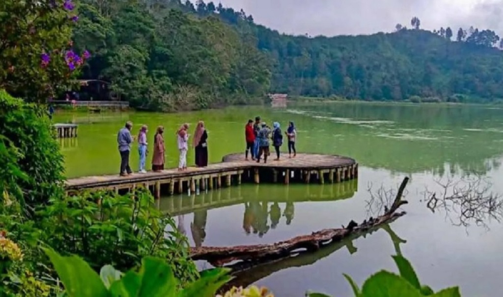 Kunjungan Wisata ke Telaga Warna Naik 50 Persen Usai Libur Natal 2023