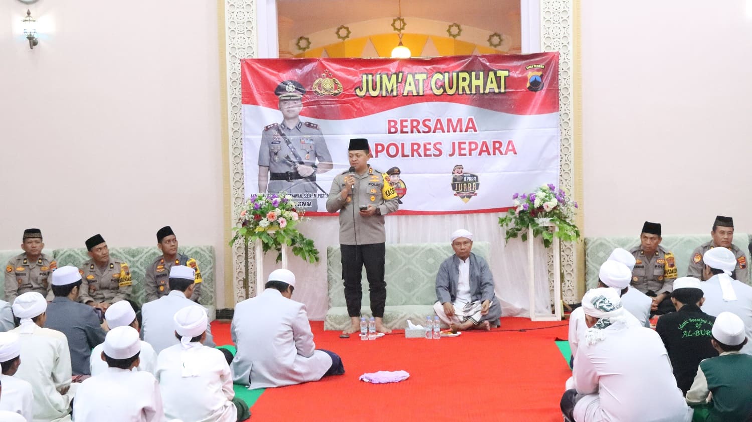 Kapolres Jepara Terima Curhat Warga Soal Petasan dan Perang Sarung
