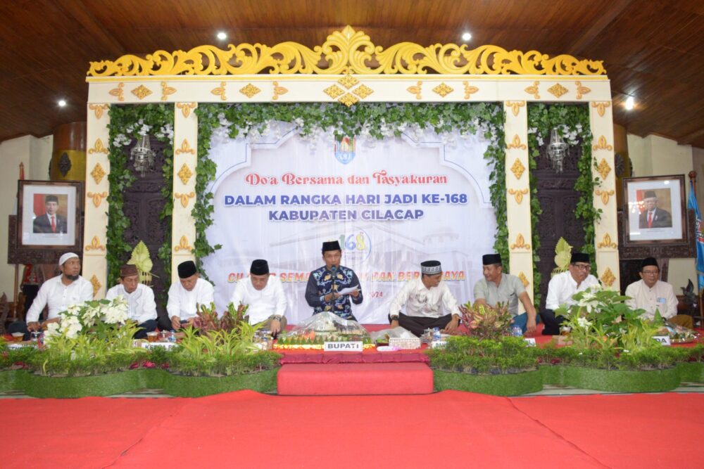 Pj Bupati Awaluddin Awali Rangkaian HUT Cilacap dengan Doa Bersama dan Tasyakuran