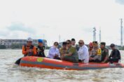 Tinjau Banjir Jepara dan Demak, Pj Gubernur Minta Tanggul Sungai Dievaluasi