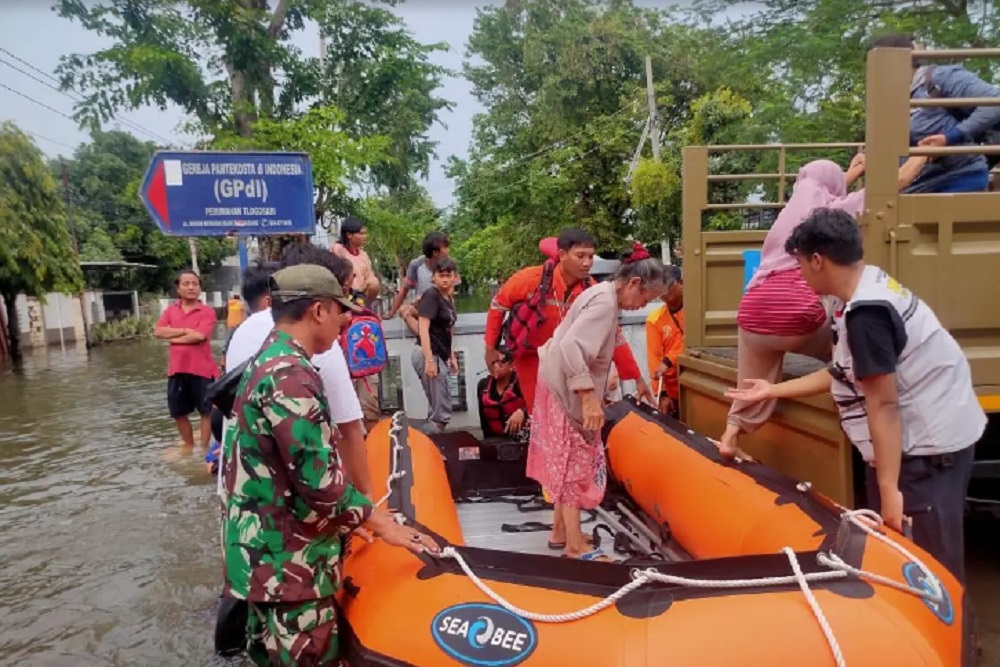 Cuaca Ekstrem Melanda, Sejumlah Wilayah Pantura Jateng Terdampak Bencana Hidrometeorologi