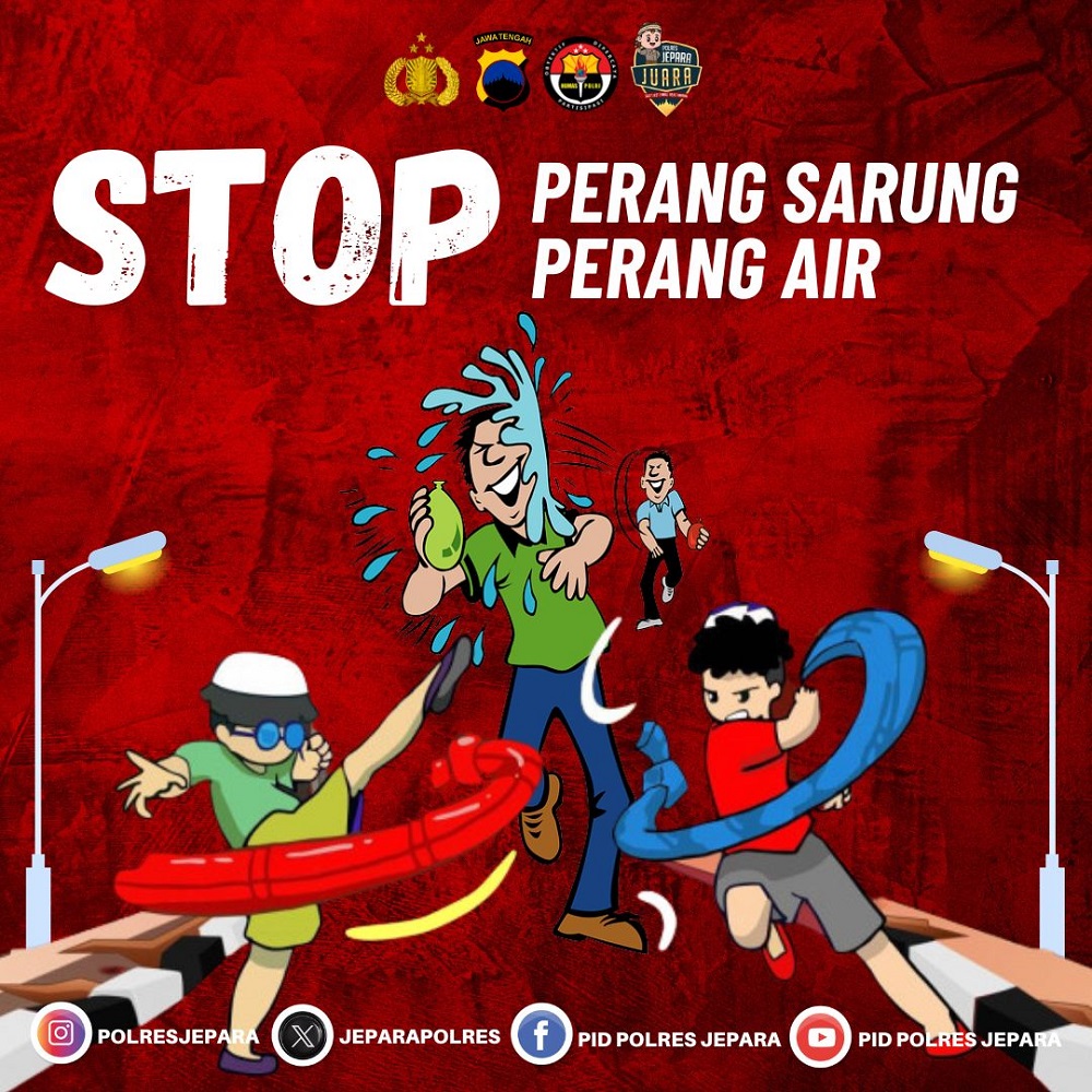 Cegah Perang Air dan Sarung, Ini yang Dilakukan Polisi Selama Ramadan