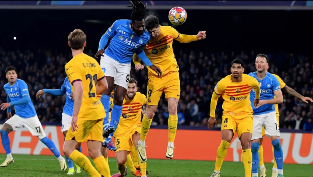 Link Live Streaming Liga Champions di Vidio Malam Ini: Barcelona Vs Napoli