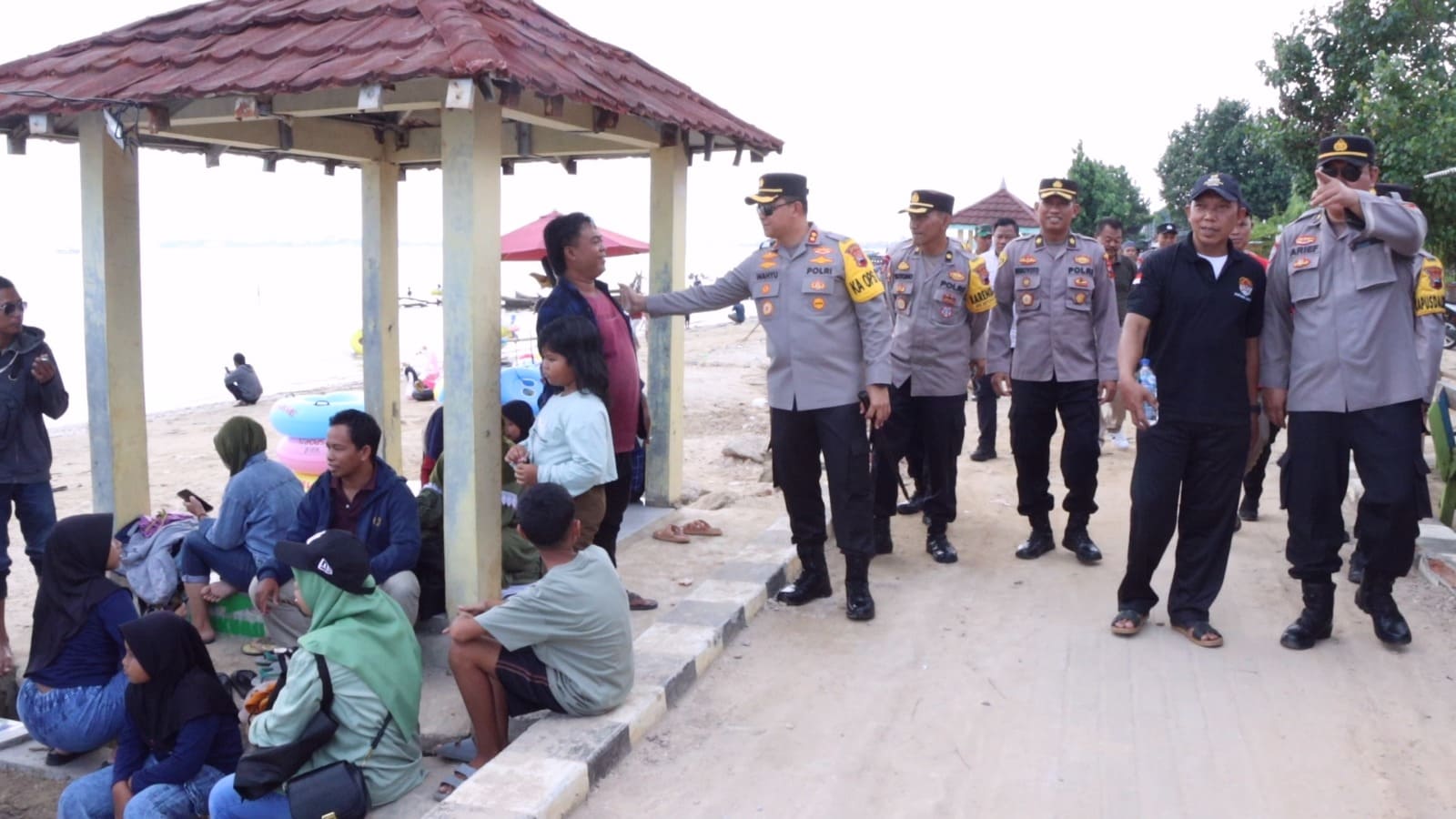Wisatawan Mulai Padati Objek Wisata, Polres Jepara Imbau Pengunjung Jaga Keselamatan