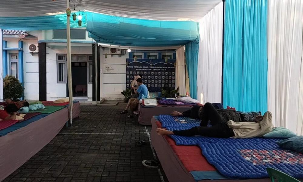 Rest Area Dishub Batang Jadi Tempat Rehat Favorit Pemudik