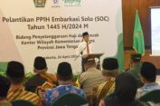 PPIH Embarkasi Solo Dilantik, Sekda Jateng Tekankan Keikhlasan Layani Jemaah Haji