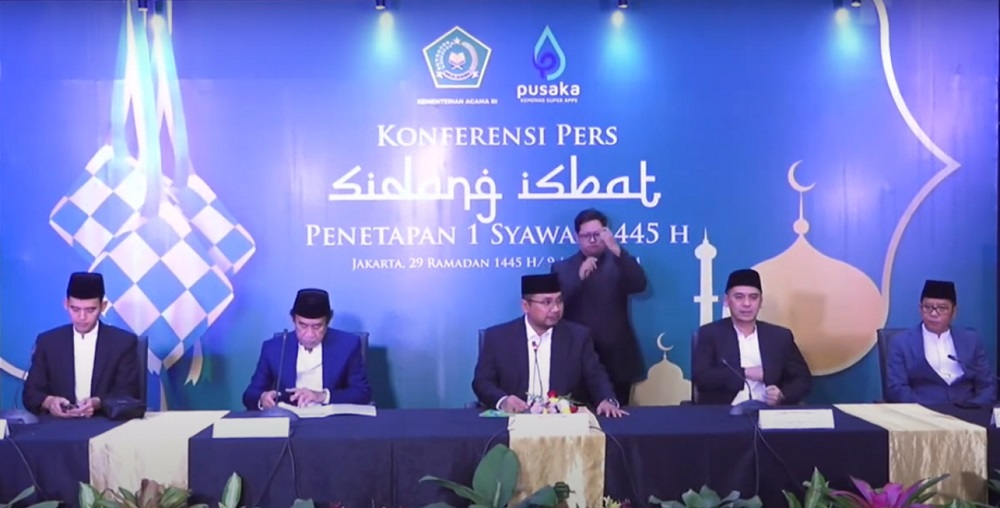 Resmi! Pemerintah Tetapkan Idulfitri 1 Syawal 1445 H Jatuh pada Rabu 10 April 2024