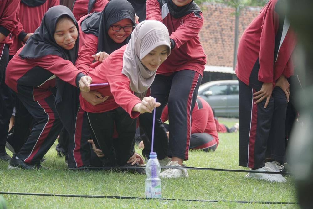 Outbound Edukatif, Pelajar SMAN 1 Subah Diperkenalkan Tugas Fungsi Brimob