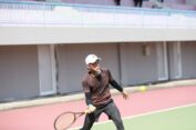 Tampil di Laga Perdana, Sekda Sumarno Semarakkan Specta Jateng Open Tennis Tournament 2024