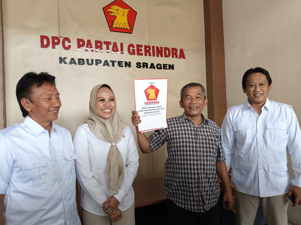 Resmi Buka Pendaftaran Cabup, Mantan Sekda Sragen Ambil Formulir Cabup