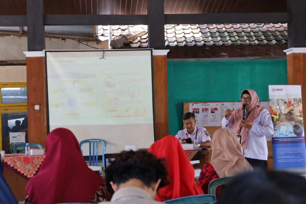 USAID Iuwash Tangguh Lakukan Replikasi Program Akses Air Minum dan Sanitasi Higiene