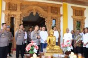 Pastikan Perayaan Waisak Aman, Kapolres Cek Sejumlah Vihara di Jepara