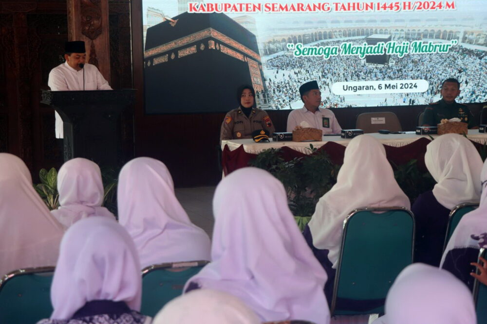 Lepas Calon Jemaah Haji, Bupati Semarang: Didominasi Petani