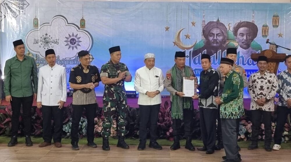 Halalbihalal Bersama, NU dan Muhammadiyah Sepakat Jaga Keharmonisan