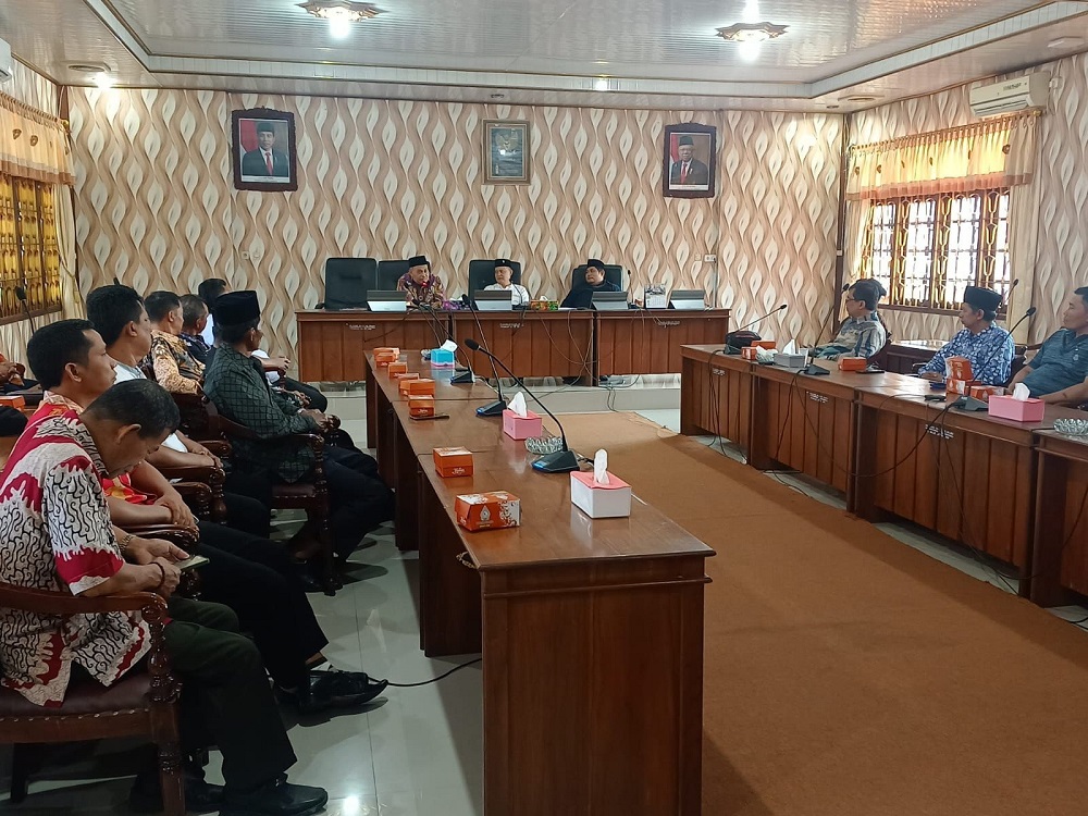 Paguyuban Kades Audiensi dengan DPRD Kabupaten Demak