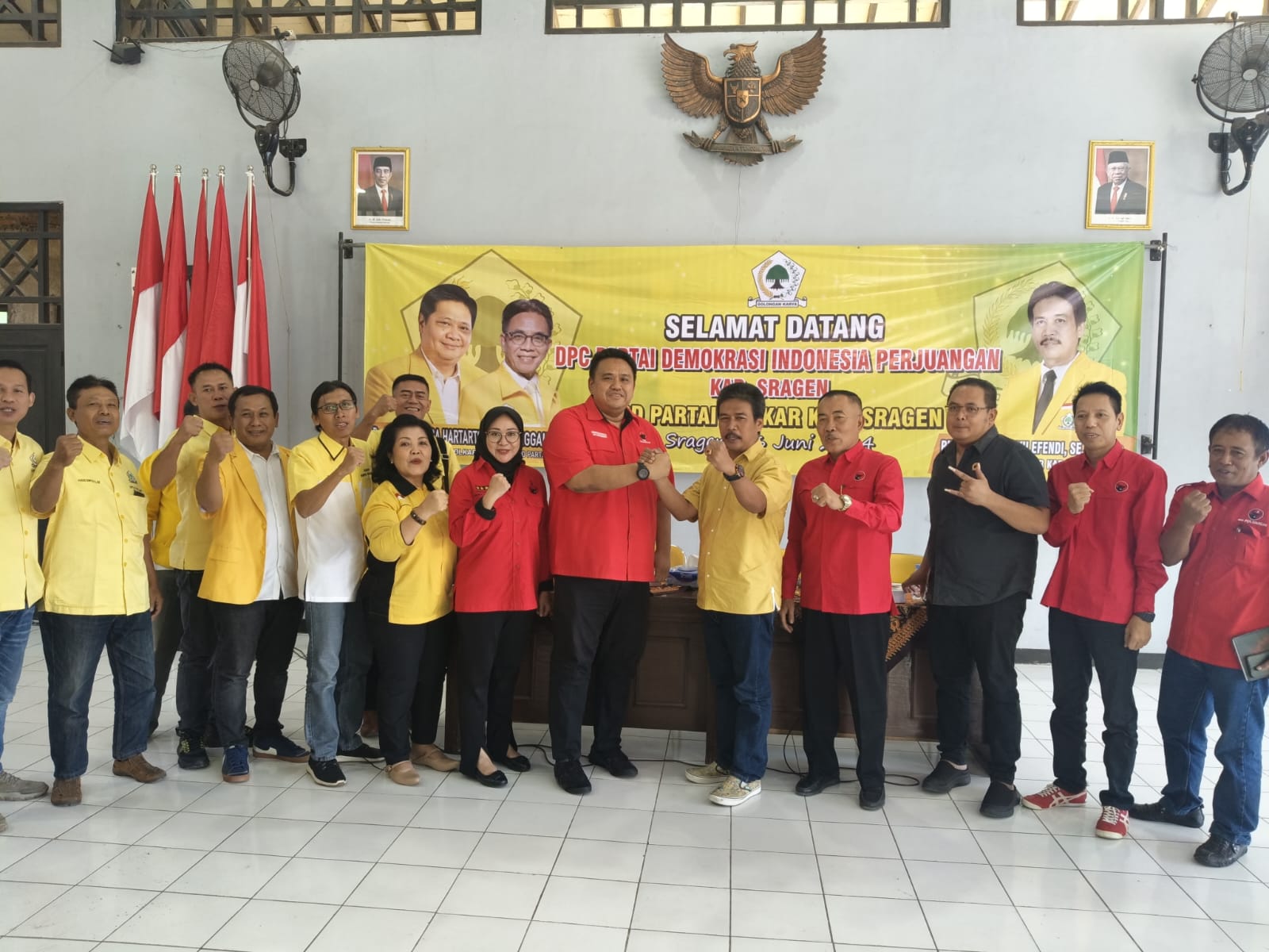 Bayu Asongan: PDI Golkar, Satu Perjuangan “Sinyal Koalisi di Pilkada Sragen”