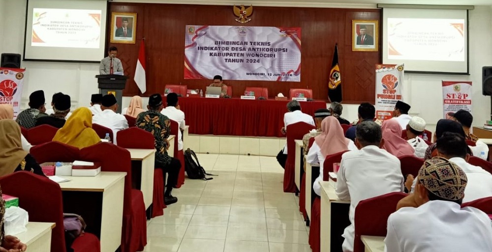 Inspektur Wonogiri Dorong Seluruh Elemen Berpartisipasi Aktif Kelola Desa Antikorupsi