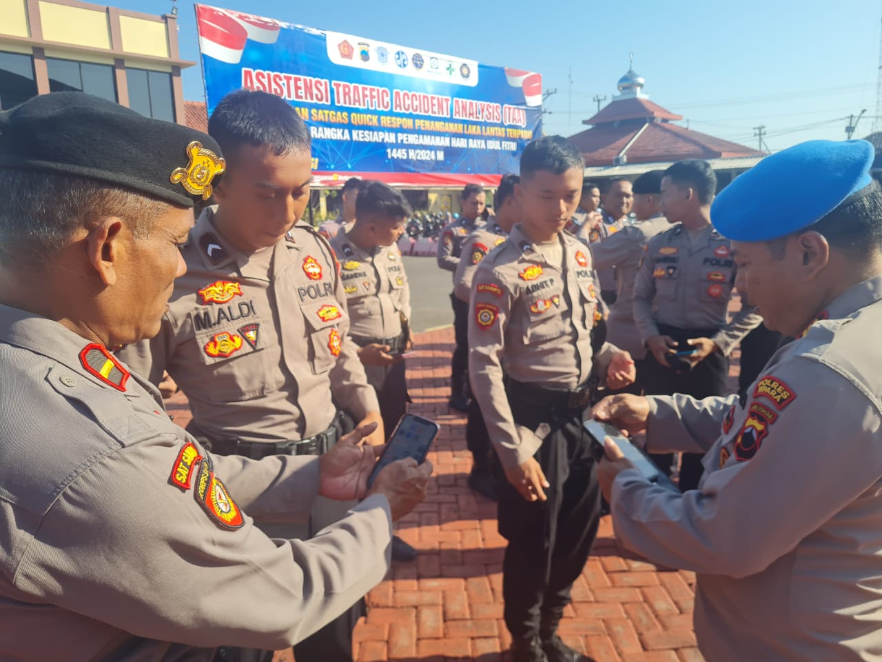 Cegah Judi Online, HP Personel Polres Jepara Diperiksa Propam