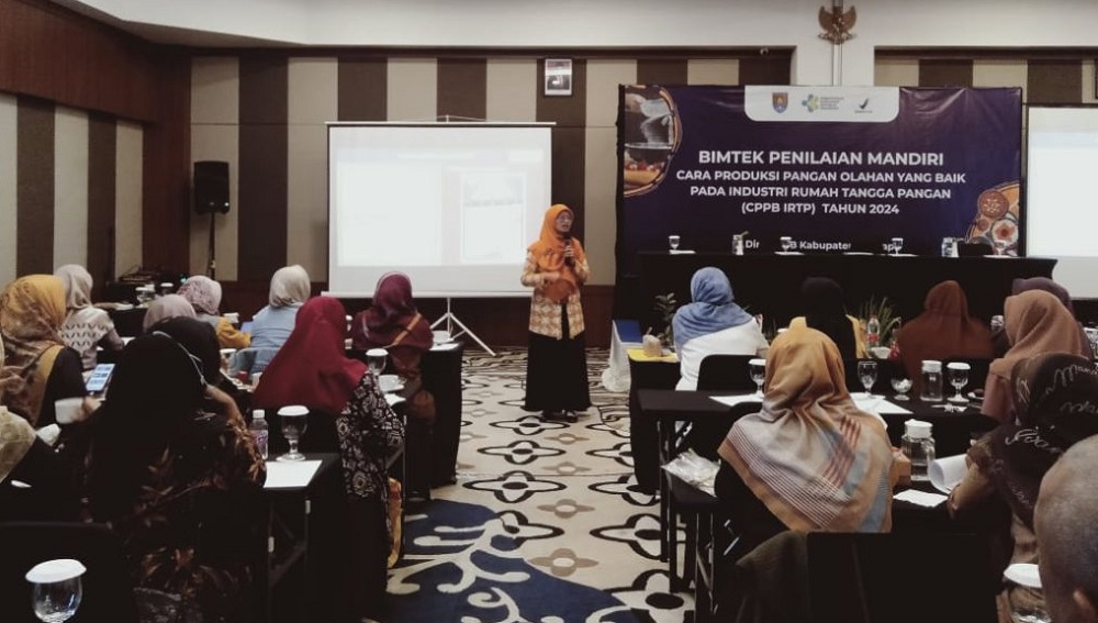 Dinkes Gelar Bimtek Penilaian Mandiri, Produksi Pangan Olahan Industri Rumah Tangga