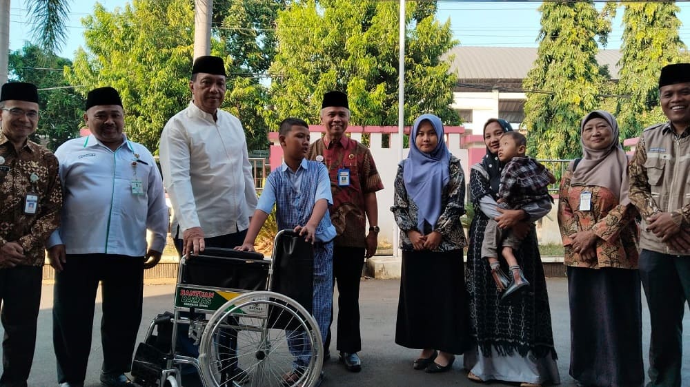 Gandeng Disdikpora, Baznas Jepara Salurkan Bantuan untuk Anak Berkebutuhan Khusus