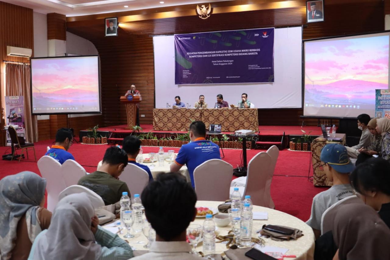 Pemkot Pekalongan dan Kemenkop UKM RI Berikan Pendampingan Kompetensi Barista