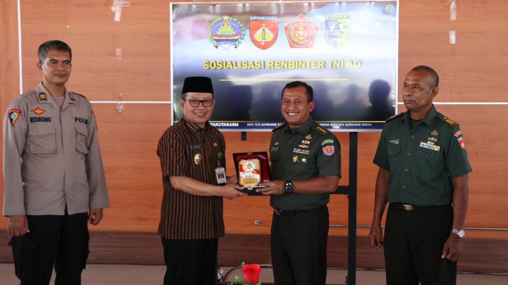 Pemkab Demak Terima Sosialisasi Manajemen Teritorial dari TNI AD