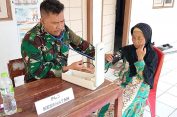 TMMD Ke-121 Kodim Batang, Pos Keslap Tangani Kesehatan Warga Pacet