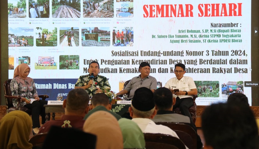 Perpanjangan Dua Tahun Jabatan, Bupati Minta Kades di Blora Wujudkan Janji Politik