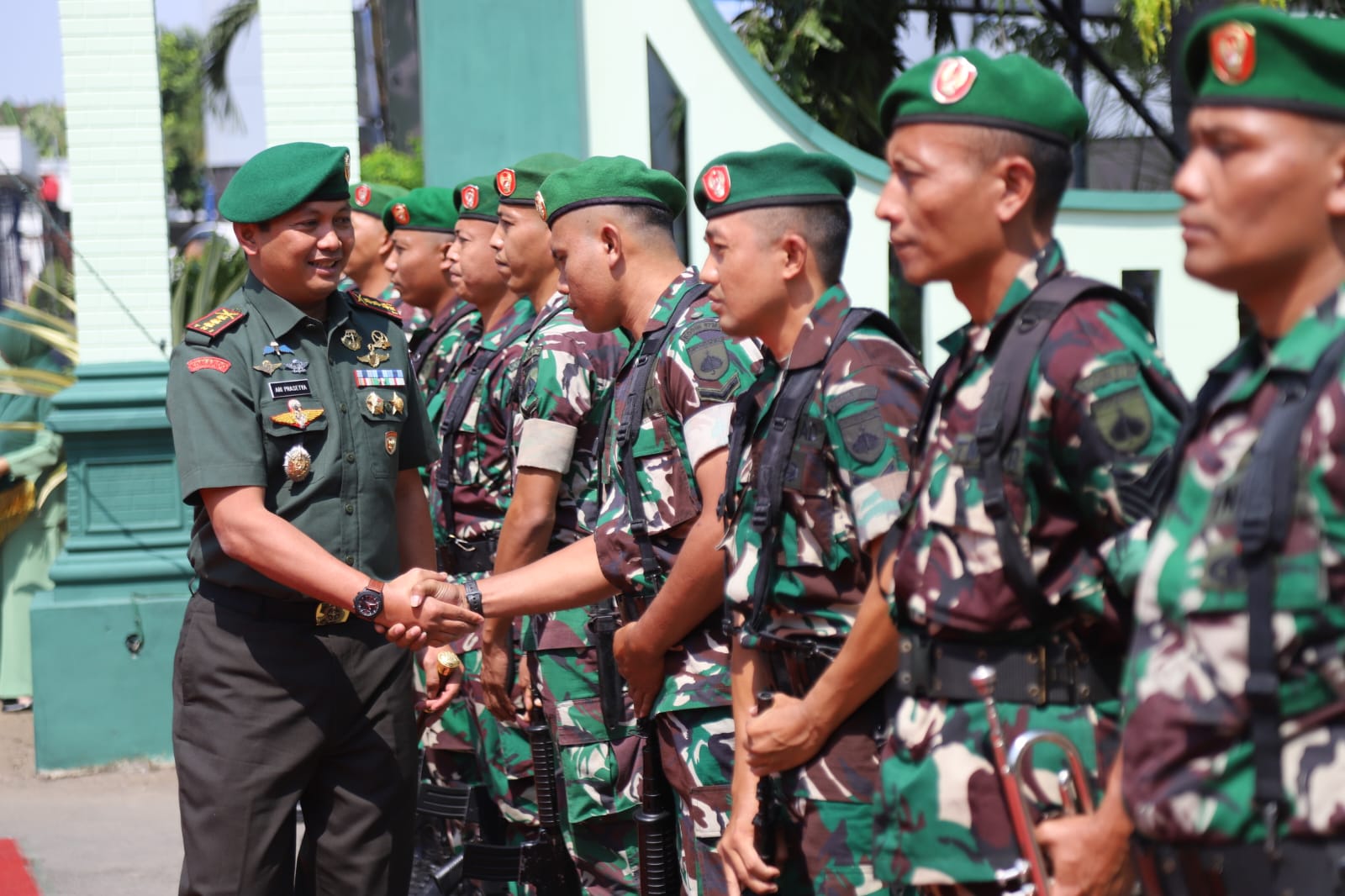 Danrem Sambangi Kodim Pati, Begini Pesanya untuk Jajaran TNI