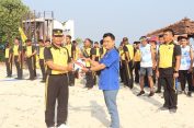 26 Tim Ikuti Turnamen Bola Voli Pasir Kapolres Cup 2024