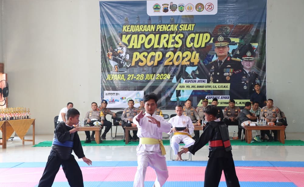 Gelar Kejuaraan Pencak Silat, Kapolres Jepara Berharap Lahir Atlet Berprestasi
