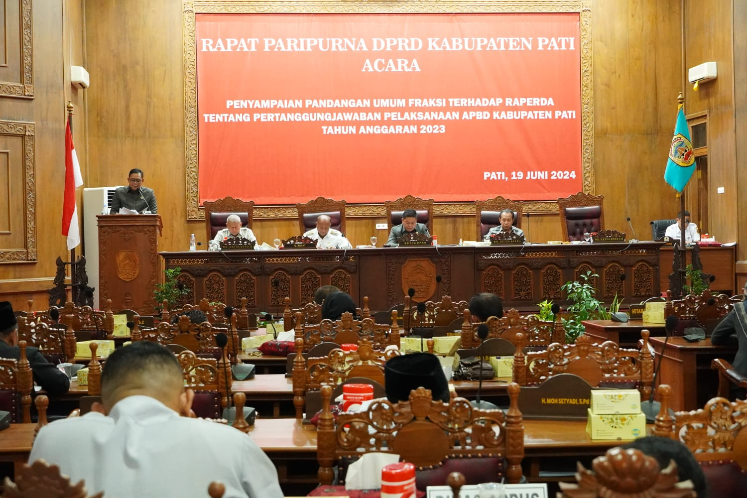 RAPBD ABPD 2023, Dewan Sampaikan Pandangan Umum Fraksi