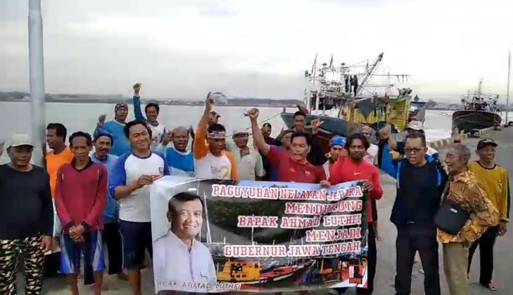 Paguyuban Nelayan Korsin Jepara Dukung Ahmad Luthfi Maju Pilgub Jateng
