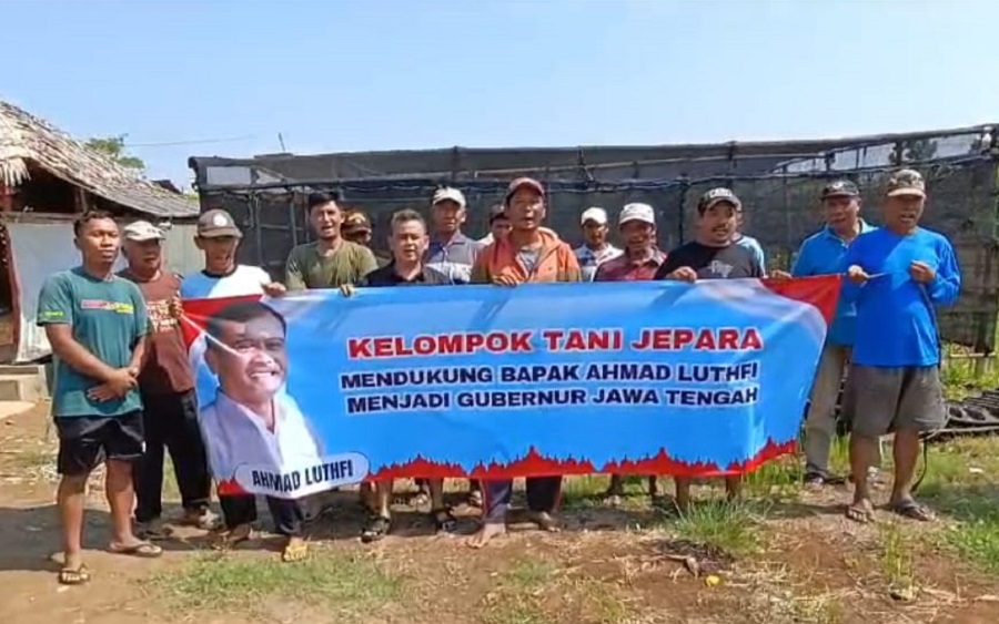 Kelompok Tani di Jepara Dukung Kapolda Jateng Maju Pilgub 2024
