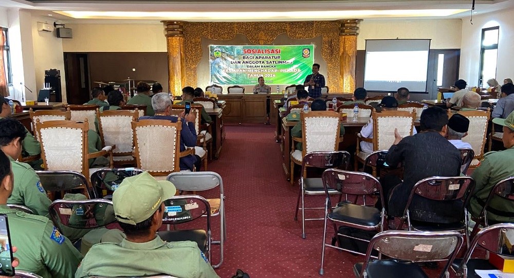 Bawaslu Jepara Ajak Aparatur Pemerintah dan Satlinmas Jaga Netralitas