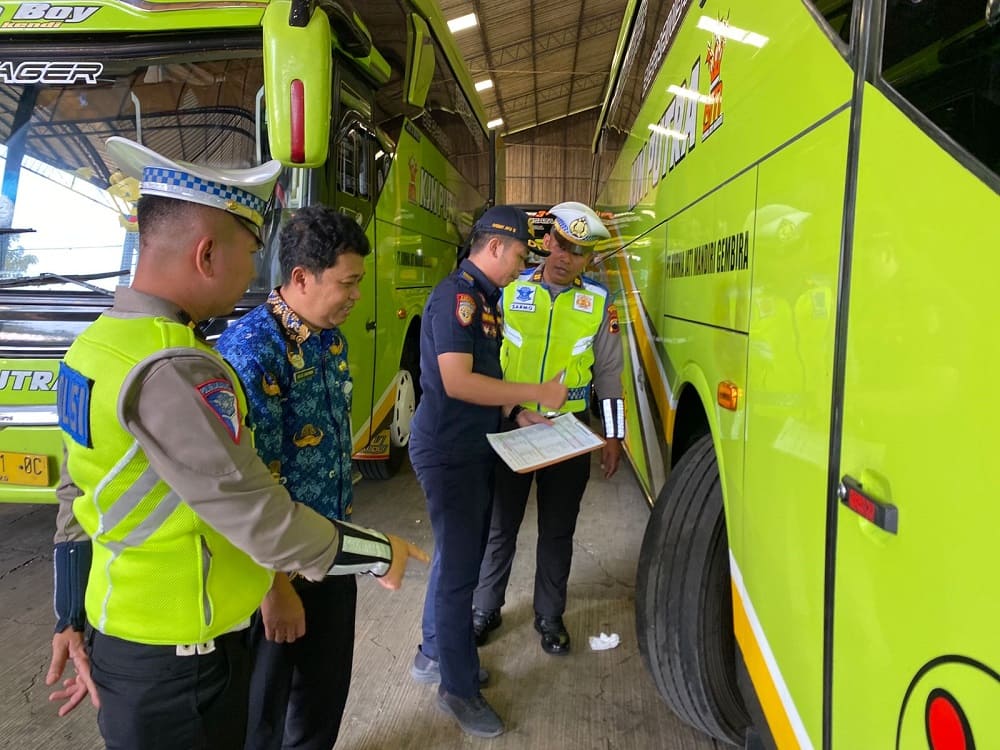 Antisipasi Laka Lantas, Sat Lantas Polres Jepara dan Dishub Lakukan Ramcek