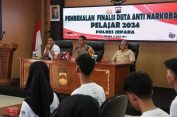 Finalis Duta Anti Narkoba Pelajar Kunjungi Polres Jepara, Ada Apa?