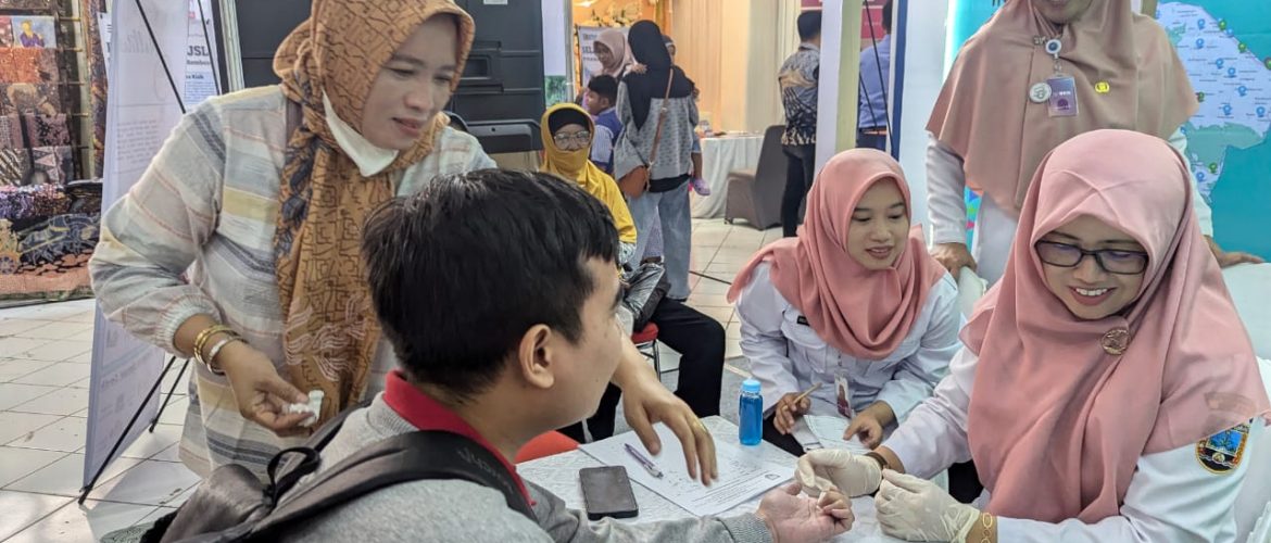 Rembang Expo, Stand Dinkes Rembang Dipadati Pengunjung