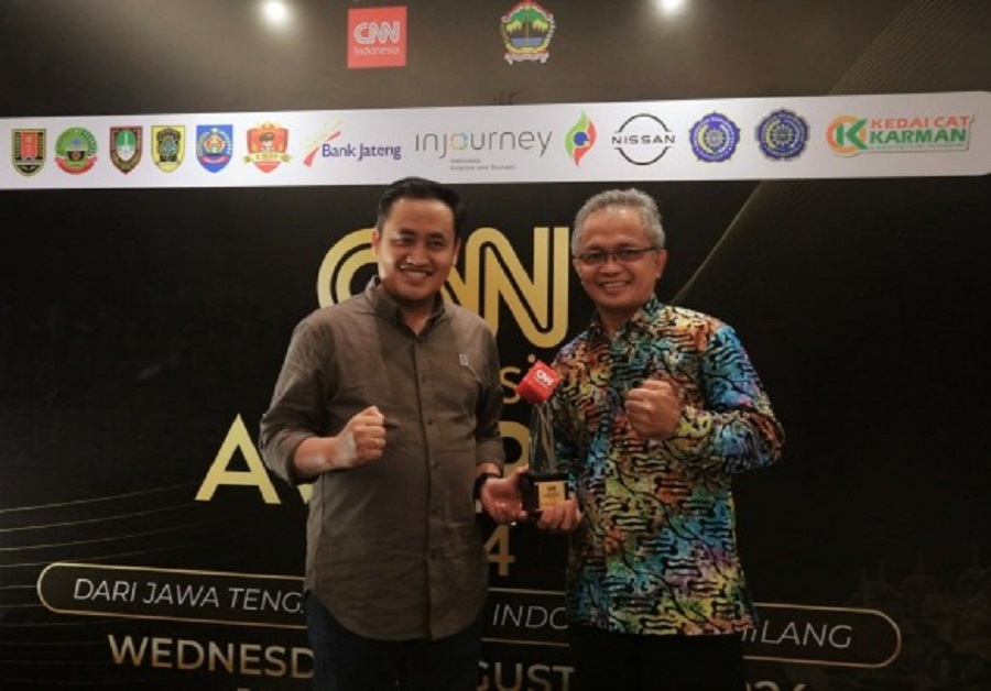 Pemalang Terima Best Progress in Reducing Stunting di Ajang CNN Awards 2024