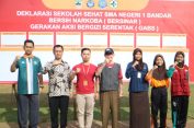 Gandeng BNN, SMAN 1 Bandar dan Puskesmas Bandar 1 Perkuat Komitmen Sekolah Sehat