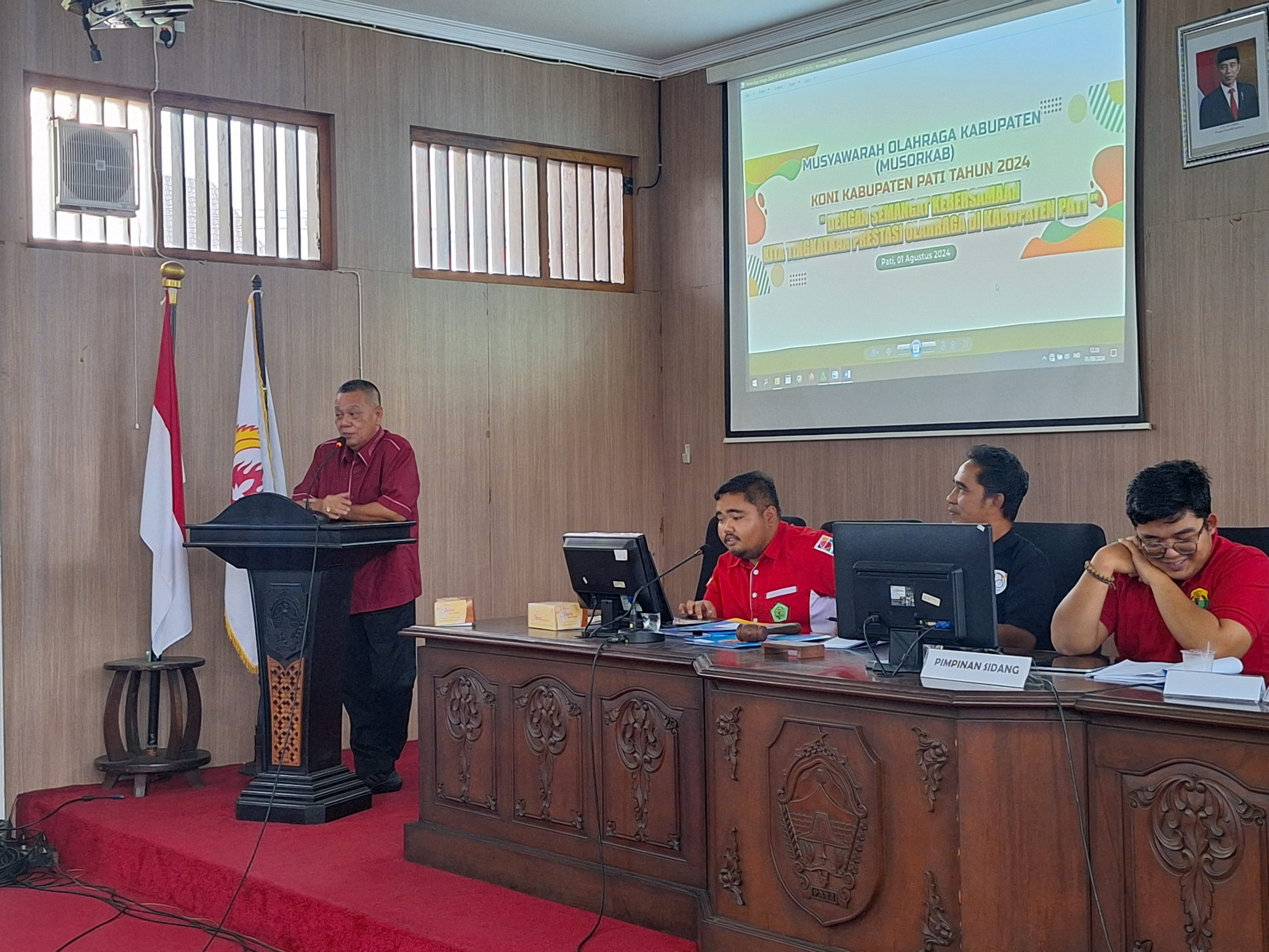 Terpilih Jadi Ketua KONI Pati, Kokok segera Susun Kepengurusan Baru