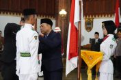 Pj Bupati Kukuhkan 30 Paskibraka Kabupaten Jepara